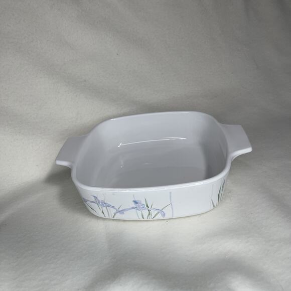 CorningWare Shadow Iris A-1B Casserole Dish 1L NO LID Vintage - Picture 3 of 5